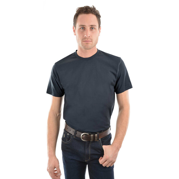 Gunmetal Grey Mens Classic Fit Short Sleeve T-Shirt
