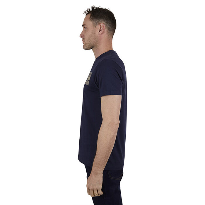 Navy Mens Heritage Cobb and Co Short Sleeve TShirt