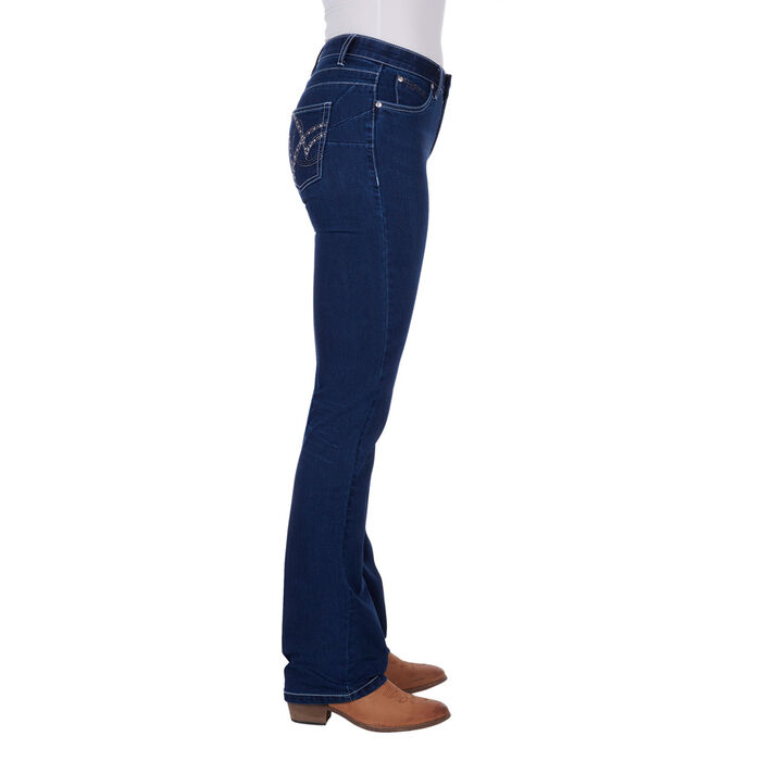 Q Baby Booty Up Womens Ultimate Riding Jean 34 Leg