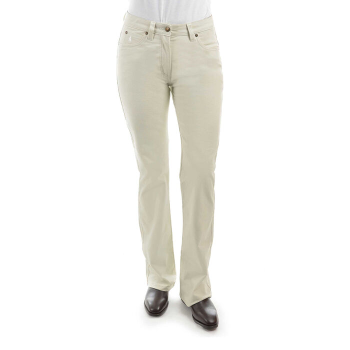 Stone Womens Stretch Moleskin Wonder Jean Mid Reg Boot 34 Leg