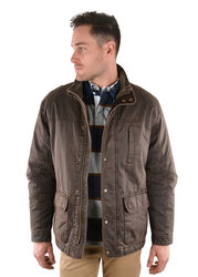 Men's Keiran Faux Oilskin Jacket