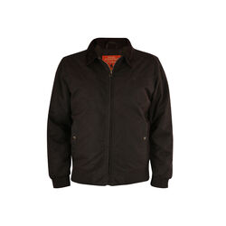Men's Oilskin Bomber Jacket