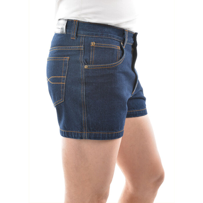 Men's STRETCH DENIM Short 4 Inch Leg Kerrin J Walker Clothing