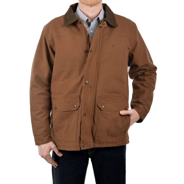 Jacket - Mens TC Canvas Jacket | Kerrin J Walker Clothing - Walkers Store