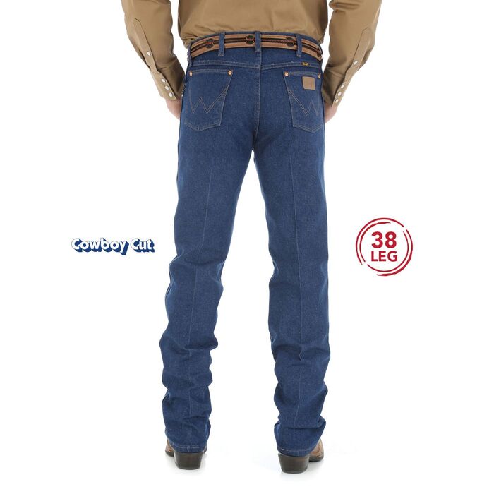 Jeans  Mens Cowboy Cut Original Fit Jeans 38 Leg