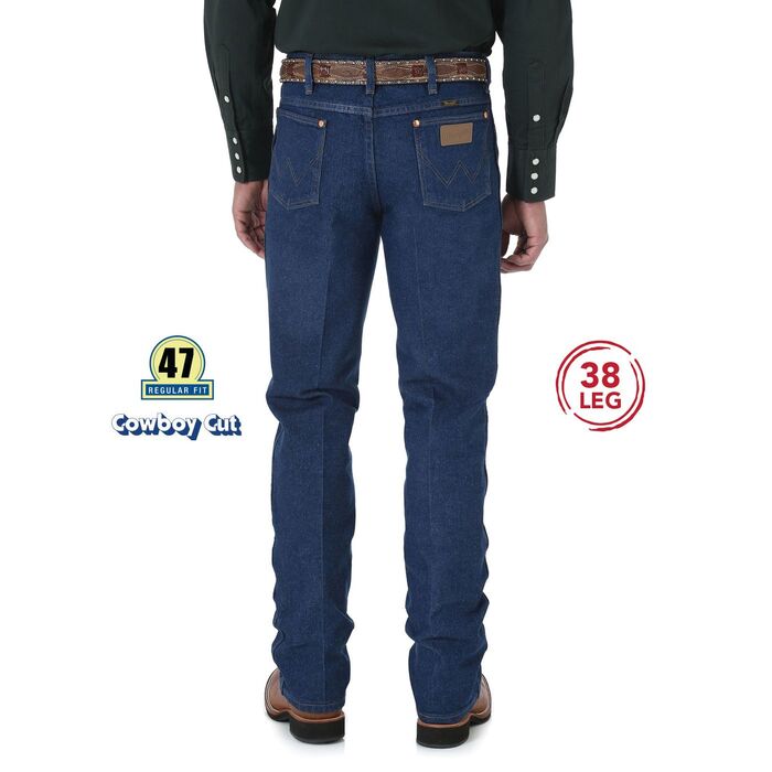 Jeans  Mens Cowboy Cut Slim Fit Jean 38 Leg