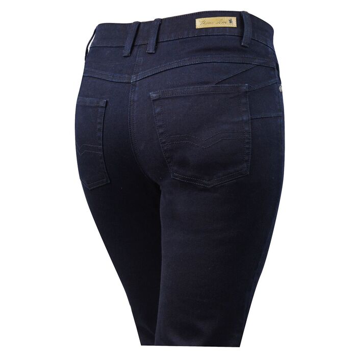 Jeans   Womens Wool Denim Slim Leg Wonder Jeans 32 Leg