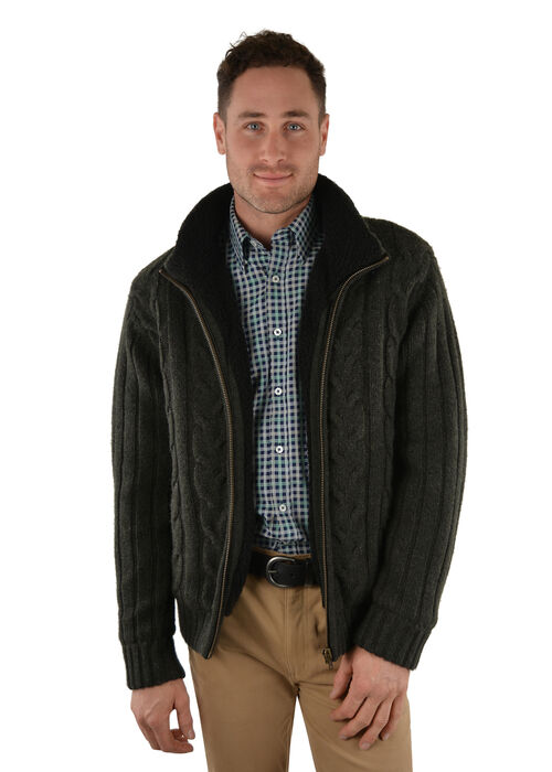 Mens Beaconsfield Zip Through Jacket Kerrin J Walker Clothing