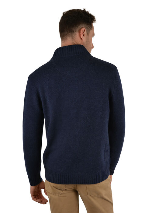 Mens Justin 1/4 Zip Neck Jumper Kerrin J Walker Clothing Walkers Store