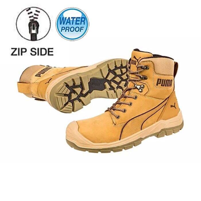 PUMA   Conquest Wheat Safety Boots Waterproof Membrane
