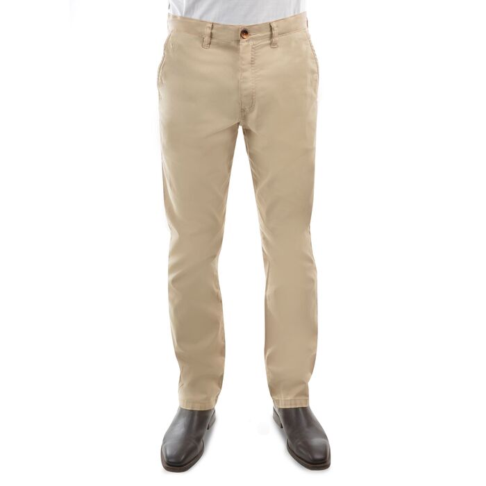 Trousers  Mens Tailored Fit Mossman Comfort Waist Trousers 32 Leg