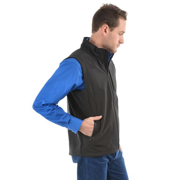 Vest Mens Logo Soft Shell Vest Kerrin J Walker Clothing Walkers Store