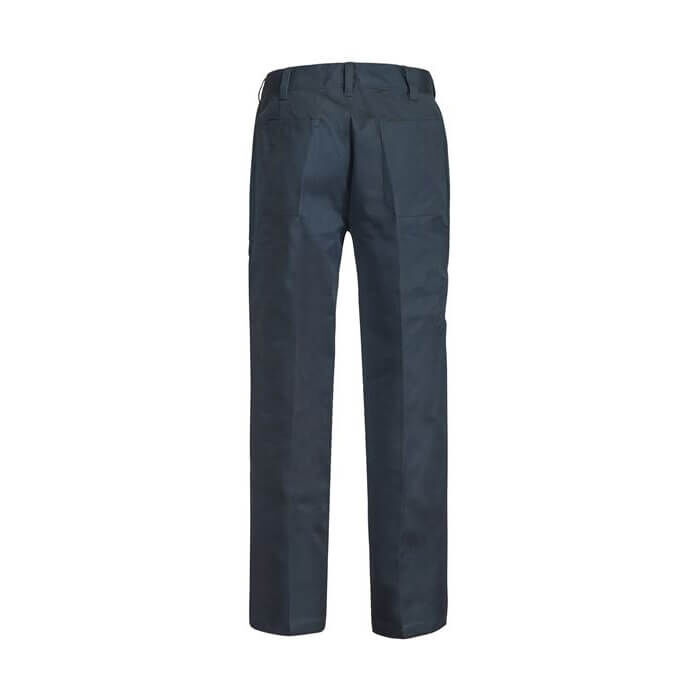 WORKCRAFT - MEN'S TROUSERS SINGLE PLEAT COTON DRILL TROUSER | Kerrin J ...