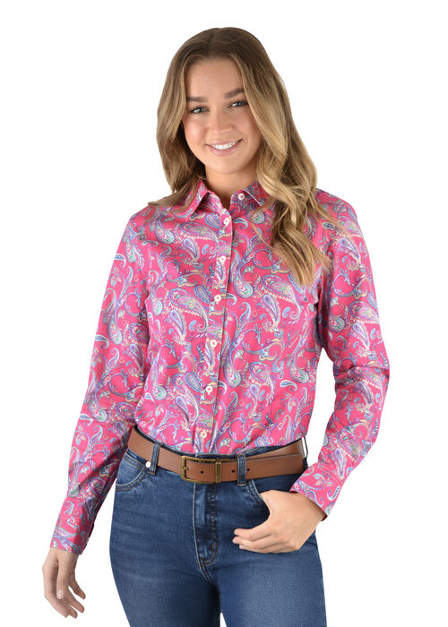 Womens Andy L/S Shirt Kerrin J Walker Clothing Walkers Store