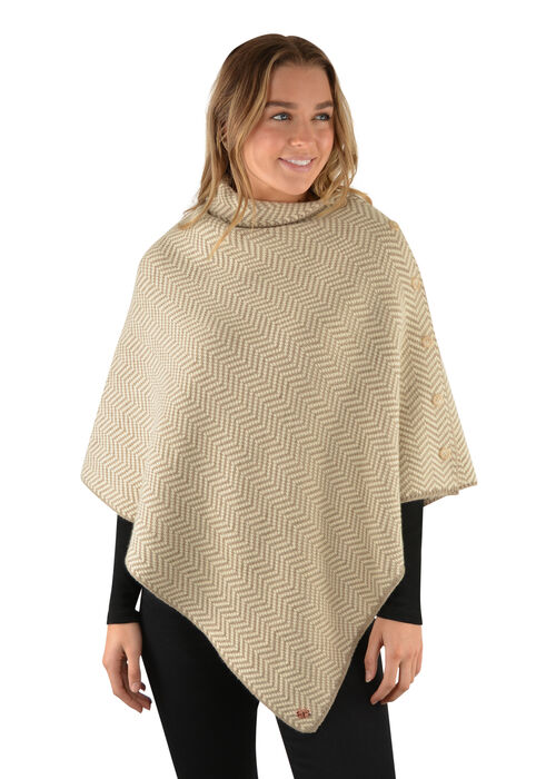 Womens Chevron Knit Wrap Kerrin J Walker Clothing Walkers Store