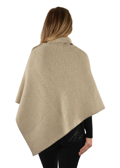 Womens Chevron Knit Wrap Kerrin J Walker Clothing Walkers Store