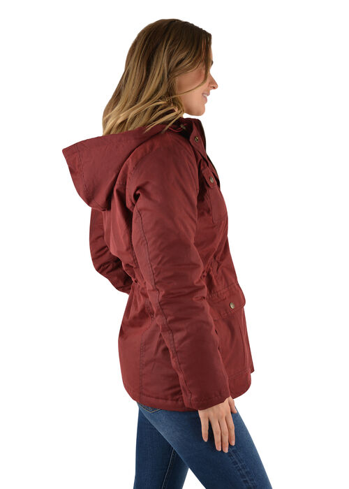 Womens Hazelbrooke Oilskin Jacket Kerrin J Walker Clothing Walkers