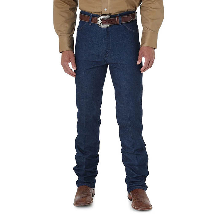 Wrangler Mens Premium Cowboy Cut Stretch Slim Fit Jean 34 Leg