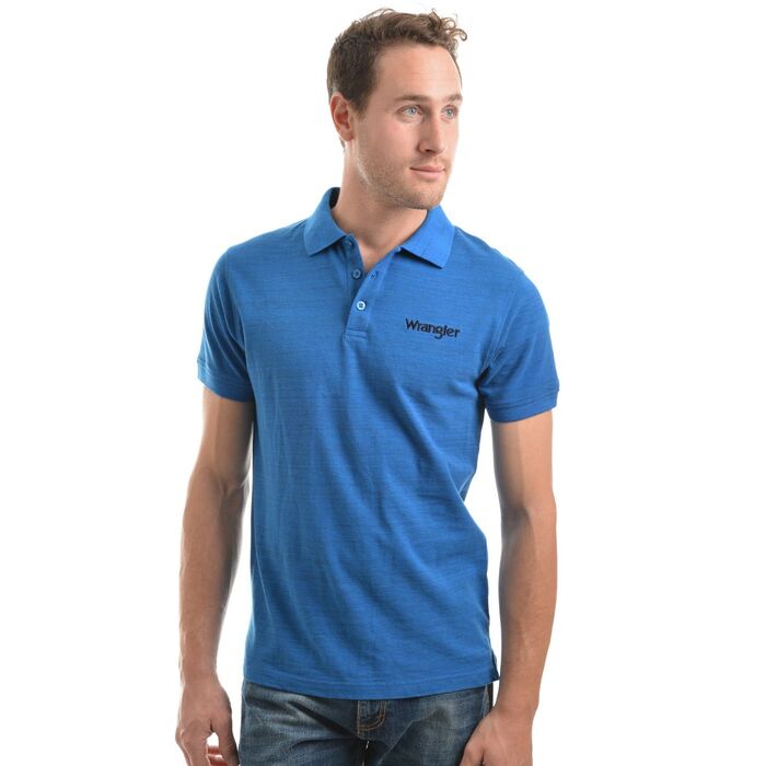 Wrangler Mens Benson S/S Polo Kerrin J Walker Clothing Walkers Store