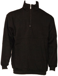 Black Barden Half-Zip  Windcheater