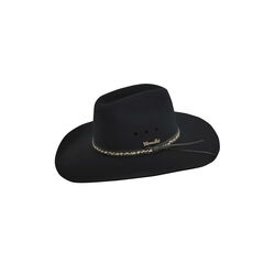 Black Brumby Pure Fur Felt Hat