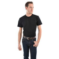 Black Mens Classic Fit Short Sleeve T-Shirt