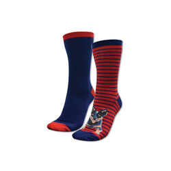 Blue Heeler Adult Homestead Socks   Twin Pack