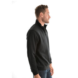 Charcoal Mens 1/4 Zip Fleece Top