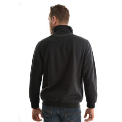 Charcoal Mens 1/4 Zip Fleece Top