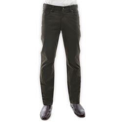 Dark Khaki Moleskin - Mens Stretch Moleskin Comfort Waist Mid-Reg-Straight 30 Leg