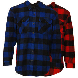 Wool Blend Check Shirt