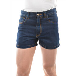 Men's - STRETCH DENIM  Short 4 Inch Leg