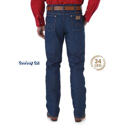 Jeans - Mens Cowboy Cut Slim Fit Jean 34 Leg