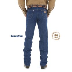 Jeans - Mens Cowboy Cut Original Fit Jeans 34 Leg
