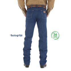 Wrangler - Mens Cowboy Cut Original Fit Jeans 36 Leg 