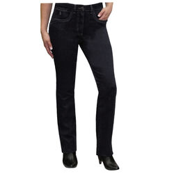 Jeans - Womens Lynda Black Slim Leg Wonder Jeans - 32 