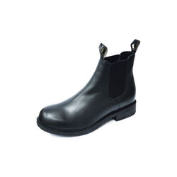 Kids Clubber Elastic Sided Boot   E Fit Black