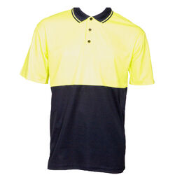 Kids Hivis 2 Tone Polo