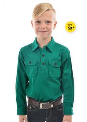 Kids Unisex Heavy Drill Shirts