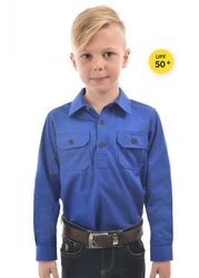 Kids Unisex Heavy Drill Shirts