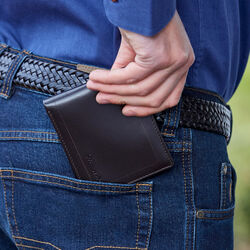 Leather Edged Wallet