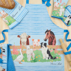 Light Blue (Farm Animals) TC Apron