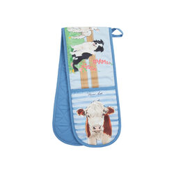 Light Blue (Farm Animals) TC Double Oven Glove