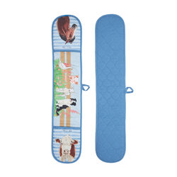 Light Blue (Farm Animals) TC Double Oven Glove