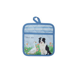 Light Blue (Farm Animals) TC Oven Mitt & Pot Holder Set