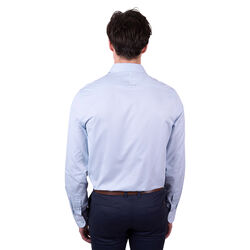 Light Blue Mens Callum Tailored L Sleeve Shirt