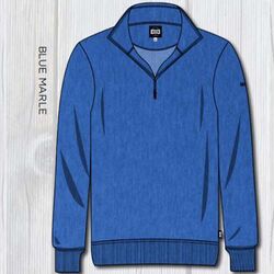 MILTON - MENS 1/4 Zip Fleece Top