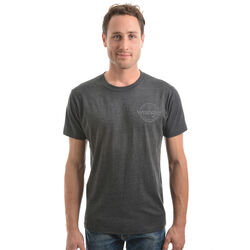 Mens Angus Short Sleeve Tee Charcoal Marle