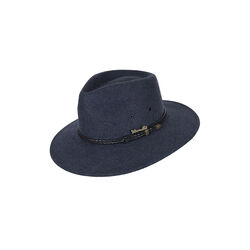 Navy Marle Wanderer Crushable Hat