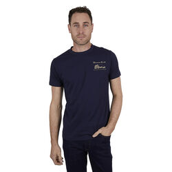 Navy Mens Heritage Coach Short Sleeve TShirt